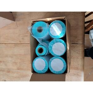 Zebra 2.25 x 1.25 Thermal Labels - White 11 New Rolls 1 Partial